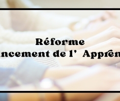 Réforme du financement de l’apprentissage 