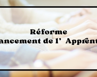 Réforme du financement de l’apprentissage 