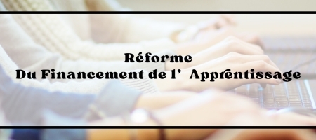 Réforme du financement de l’apprentissage 