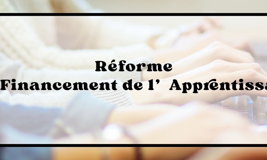 Réforme du financement de l’apprentissage 